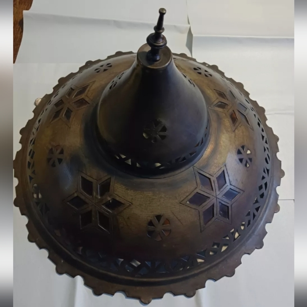 Trump Taj Mahal Casino Ceiling Light Shade! Copy of Receipt and Dead Casino Pics